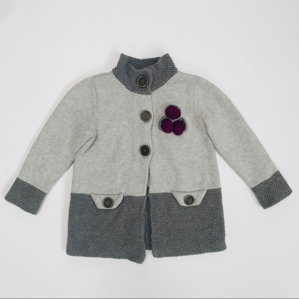 Max Studio Baby, gray sweater coat